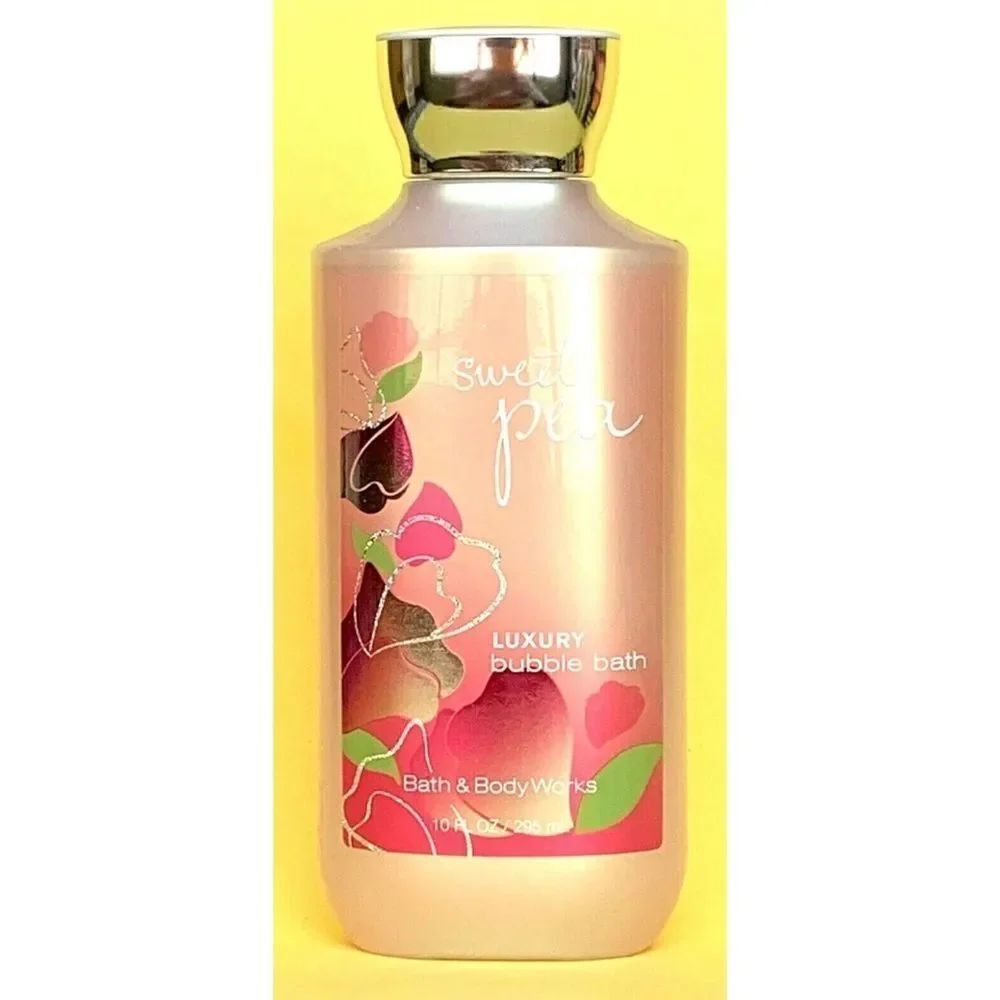 Bath & Body Works Sweet Pea LUXURY BUBBLE BATH 10 FL OZ / 295 mL NEW
